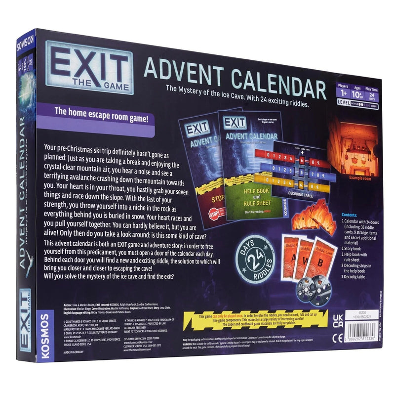 EXIT Advent Calendar : The Mystery of the Ice Cave