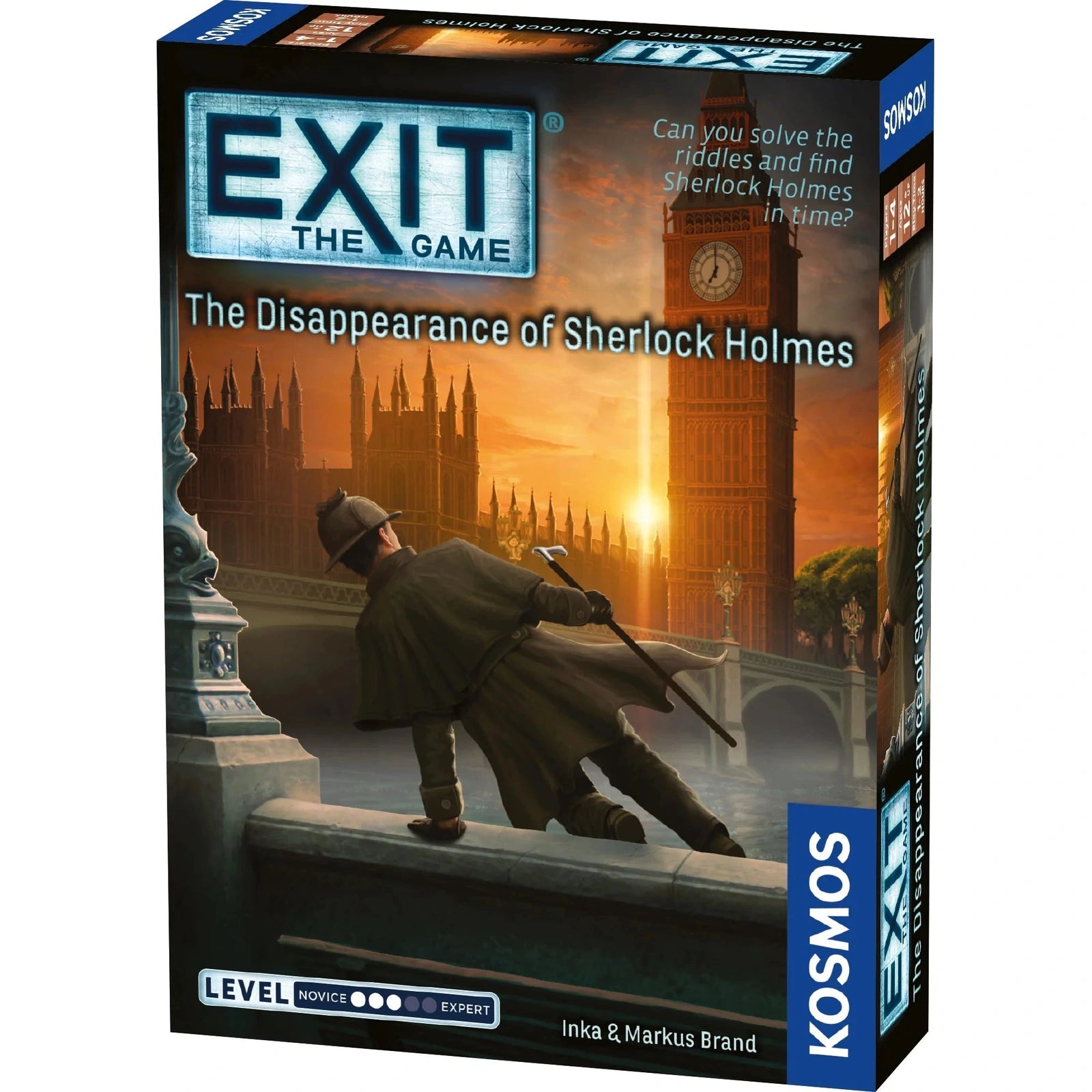 EXIT The Disappearance of Sherlock Holmes The Board Game Hut
