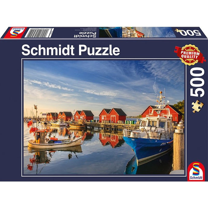 Fishing Harbour, 500pcs Puzzle