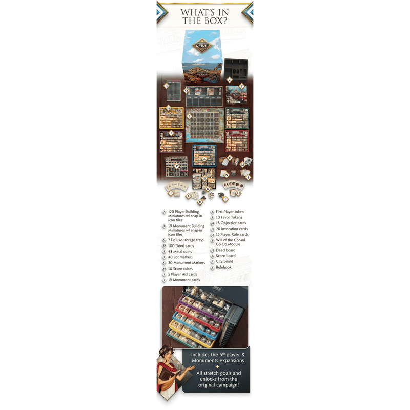 Foundations of Rome Preorder 2nd printing, Maximus Pledge, Sundropped