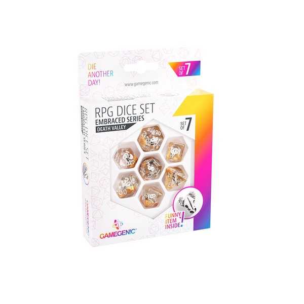 Gamegenic Embraced series - Death Valley Rpg Dice 7pcs