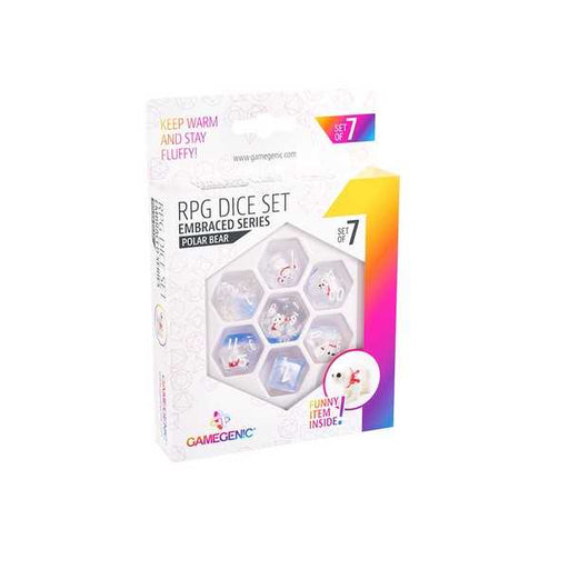 Gamegenic Embraced series - Polar Bear Rpg Dice 7pcs