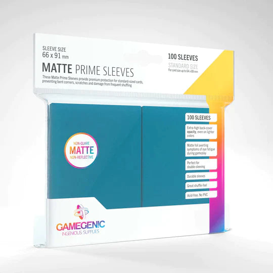 Gamegenic Matte Sleeves - Blue