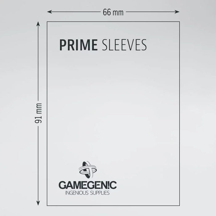 Gamegenic Prime Sleeves - White