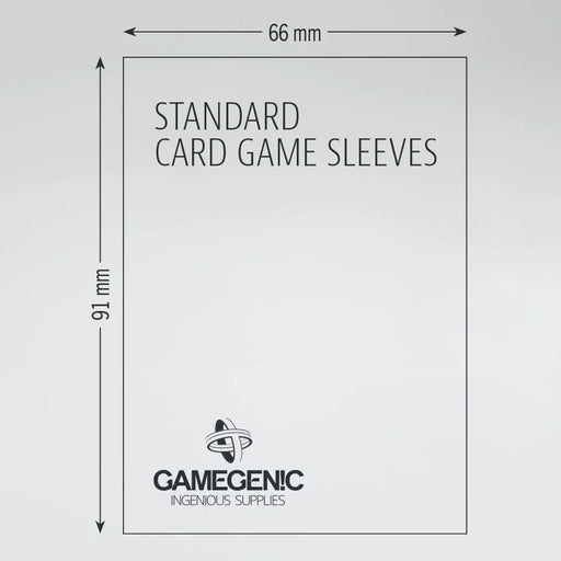 Gamegenic Standard Card Game Value Pack 200 Prime Sleeves