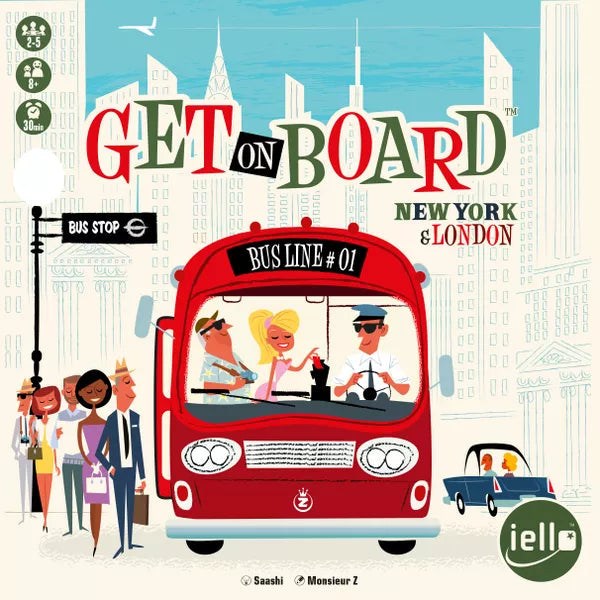 Get on Board : New York & London