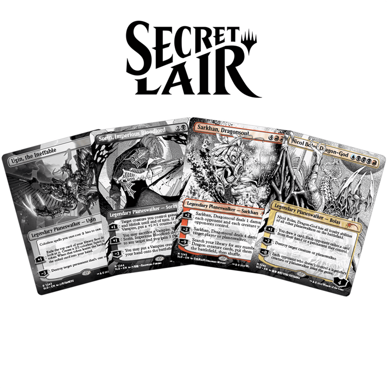 MTG : Secret Lair - More Borderless Planeswalkers