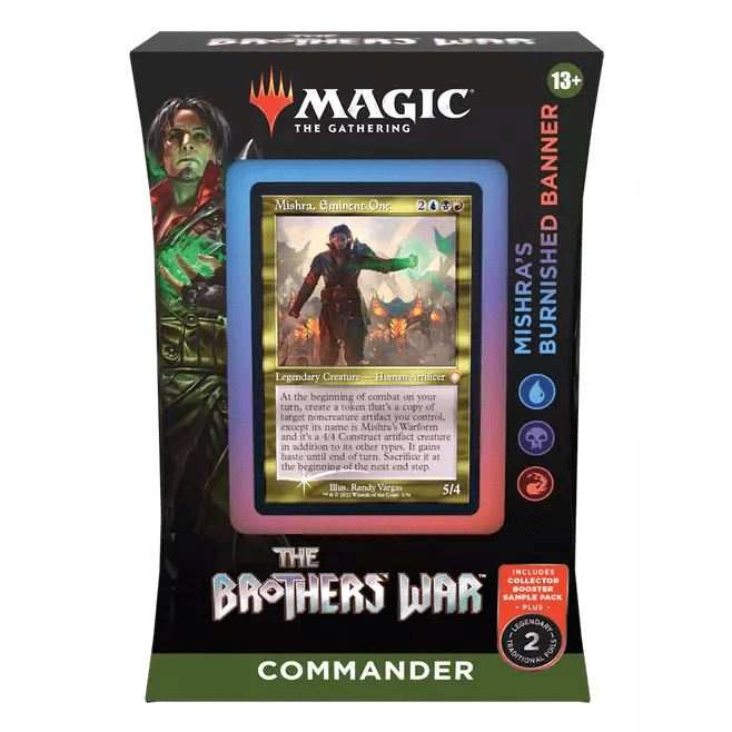 Magic The Gathering : The Brothers' War Commander Deck - Mishra's Burnished Banner