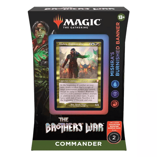 Magic The Gathering : The Brothers' War Commander Deck - Mishra's Burnished Banner