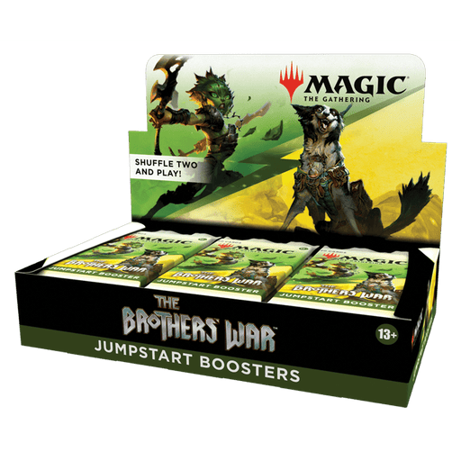 Magic The Gathering : The Brothers' War - Jumpstart Booster Box 18 packs