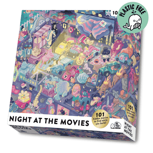 Night at the Movies 1,000pc Jigsaw Puzzle