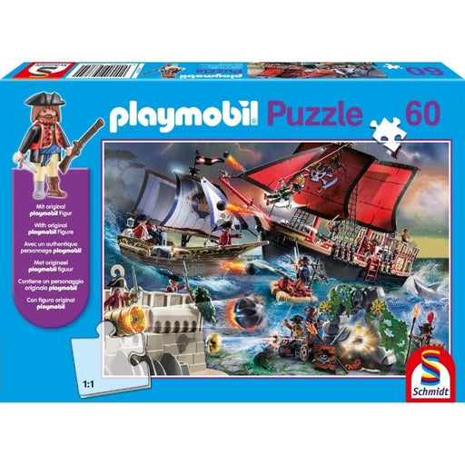 Playmobil : Pirates Paradise Puzzle & Play, 60pcs