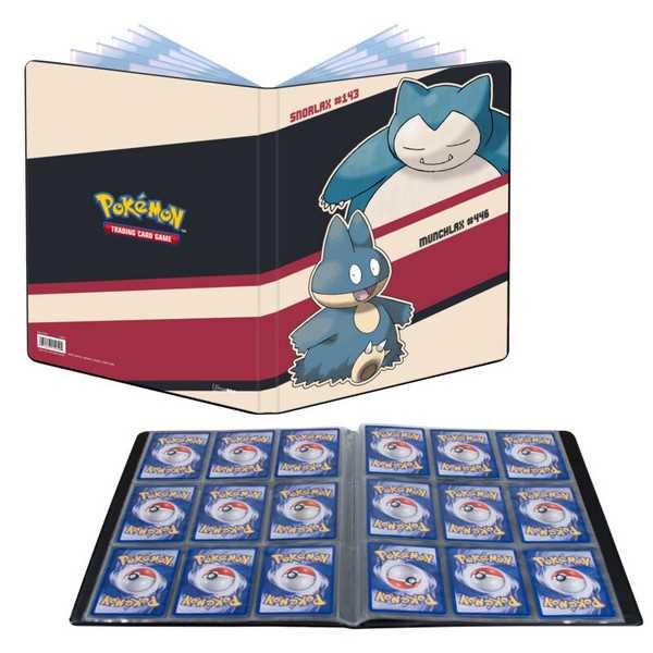 Pokemon Snorlax & Munchlax 9-Pocket Portfolio