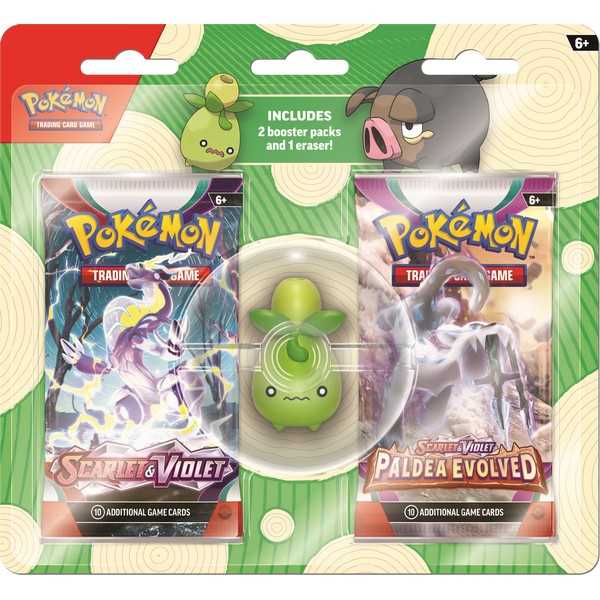 Pokemon TCG : Back to School Eraser Blister Smoliv