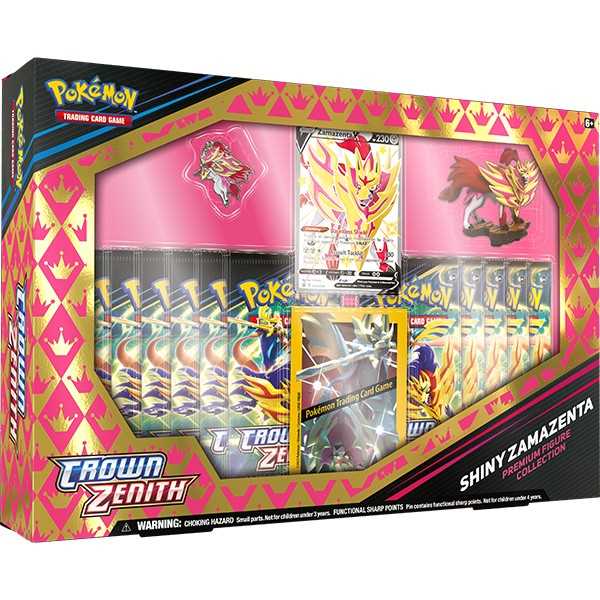 Pokemon TCG : Crown Zenith Premium Figure Collection - Shiny Zamazenta