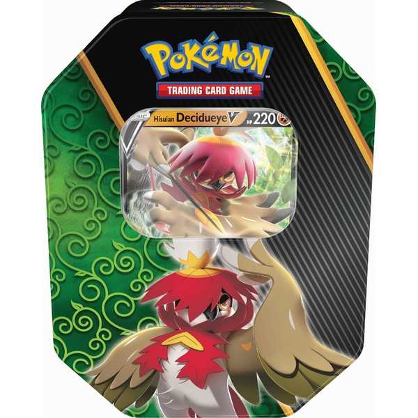 Pokemon TCG : Divergent Powers Tin - Hisuian Decidueye V