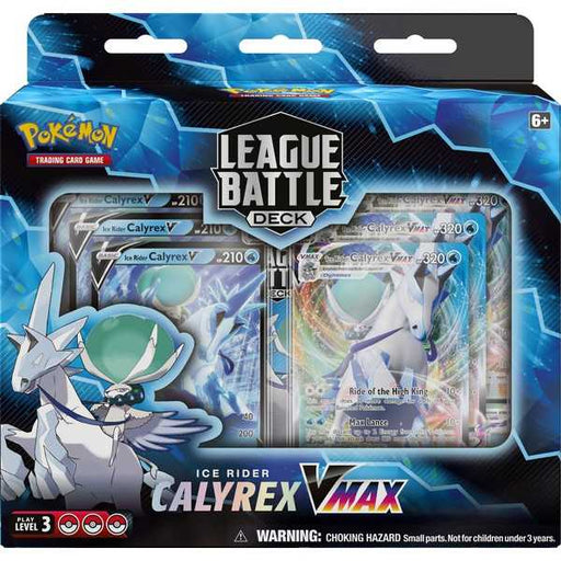 Pokemon TCG : Ice Rider Calyrex VMAX League Battle Deck