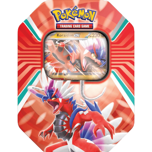 Pokemon TCG : Paldea Legends Tin - Koraidon