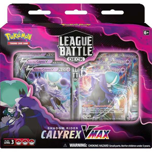 Pokemon TCG : Shadow Rider Calyrex VMAX League Battle Deck