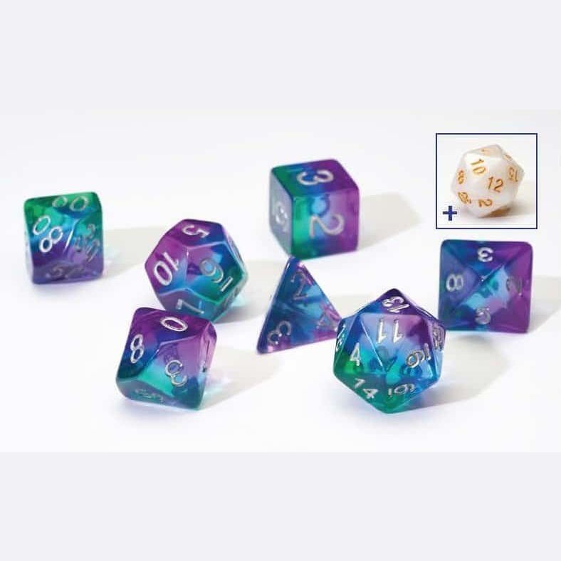 Sirius Dice Set : Blue Aurora