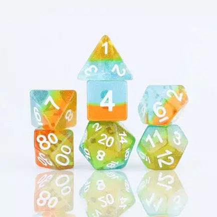 Sirius Dice Set : Celestial - Ocean Dusk