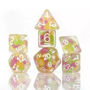 Sirius Dice Set : Melon Ball Glowworm