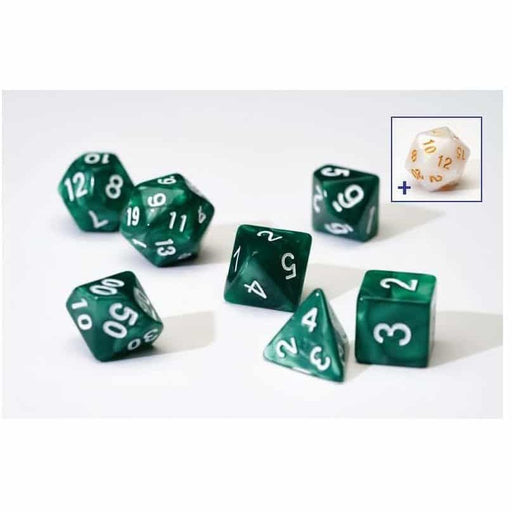 Sirius Dice Set : Pearl Green