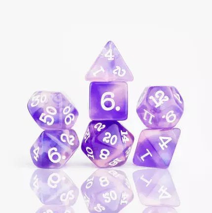 Sirius Dice Set : Purple Glaze