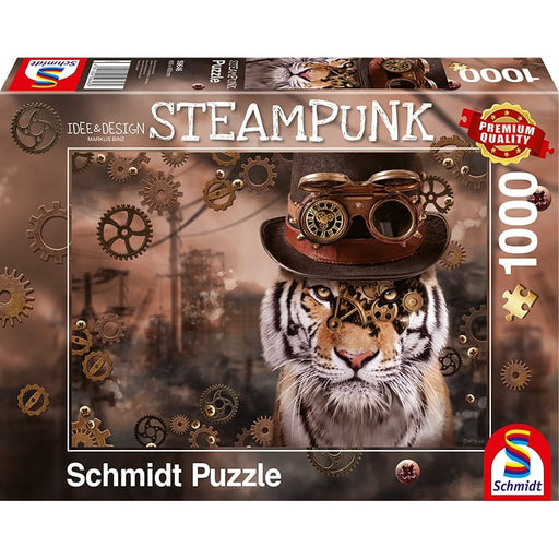 Steampunk Tiger, 1000pcs Puzzle