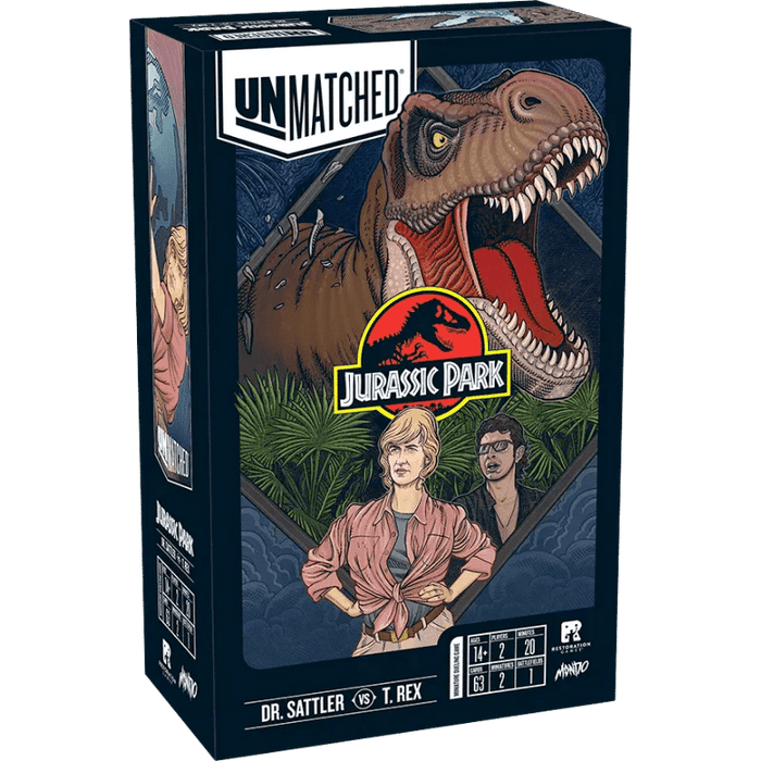 Unmatched Jurassic Park : Dr. Sattler vs T.Rex