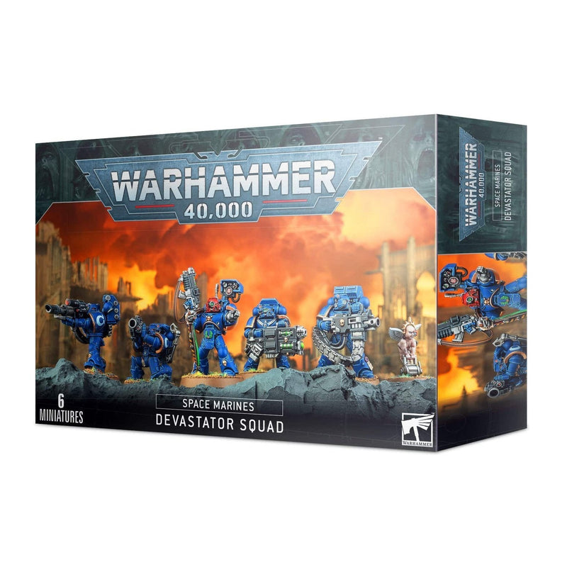 Warhammer 40,000 : Space Marine Devastator Squad