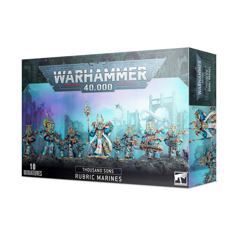 Warhammer 40,000 : Thousand Sons Rubric Marines