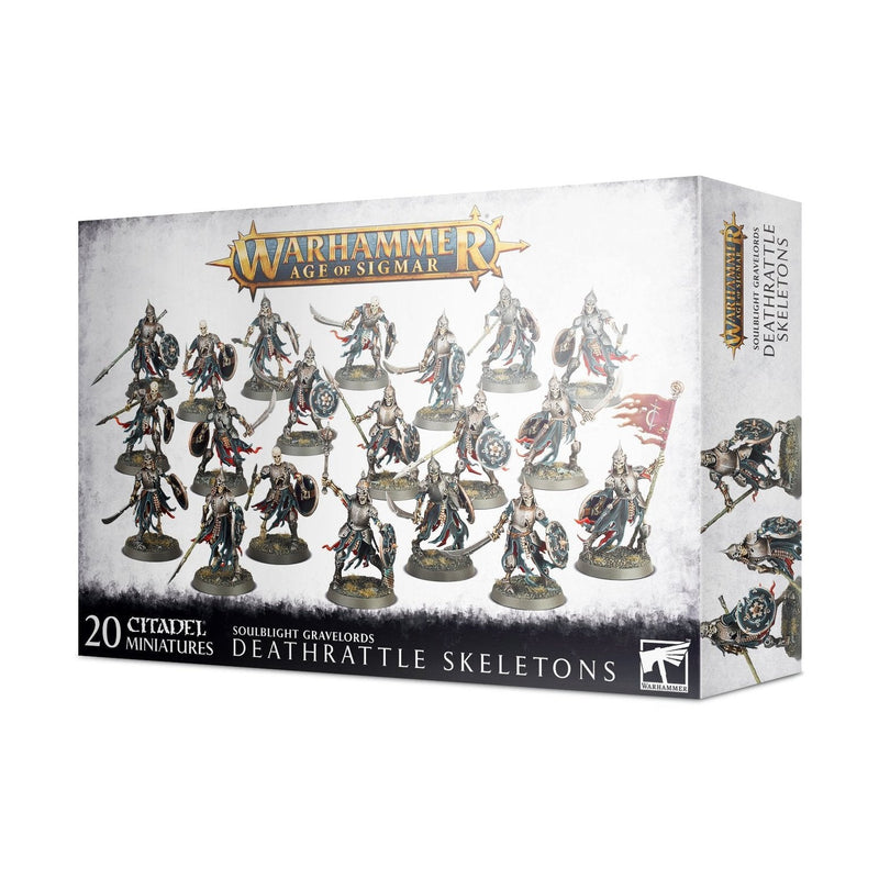 Warhammer Age of Sigmar : Soulblight Gravelords - Deathrattle Skeletons