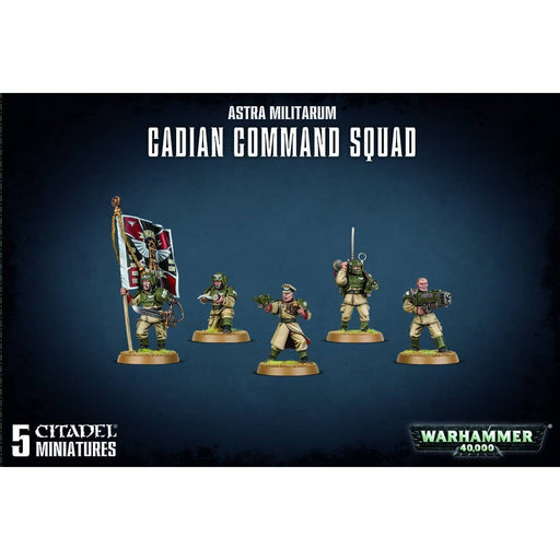Warhammer 40,000 : Cadian Command Squad