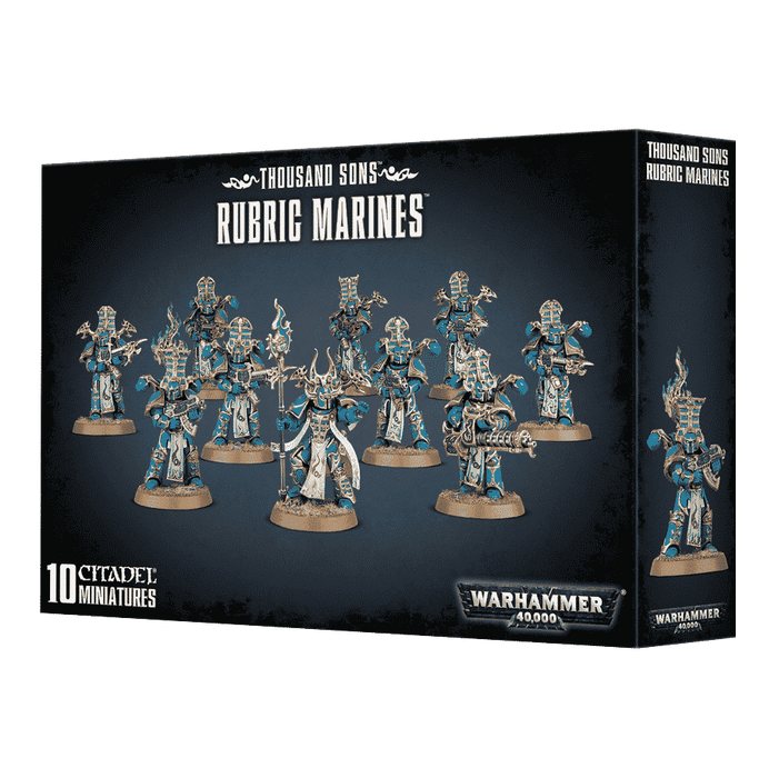 Warhammer 40,000 : Thousand Sons Rubric Marines